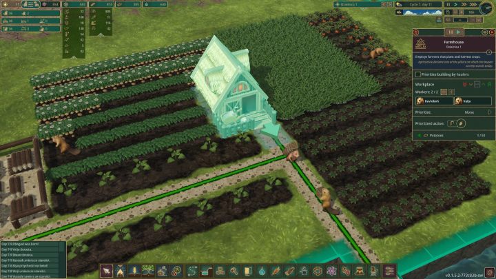 Jedzenie możecie pozyskać na kilka sposobów - Timberborn: Susza (drought, dry season, gromadzenie zasobów) - jak przeżyć? - Timberborn - poradnik do gry