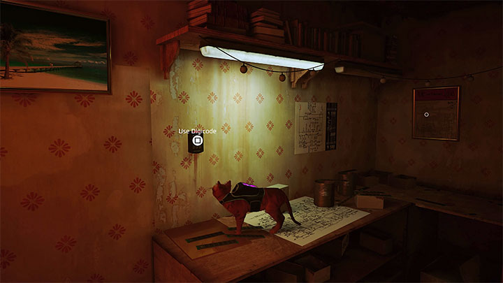 Wprowadzenie kodu jest potrzebne do odblokowania sekretnego pokoju w mieszkaniu Seamusa - Stray: Kody i kombinacje do zamków - lista wszystkich - Stray - poradnik do gry