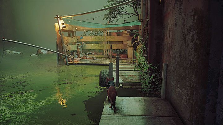 Skręćcie w prawo, a łatwo zauważycie poszukiwany sekret - Stray: Ślepy zaułek (Dead End) - wszystkie wspomnienia (Memories) - Stray - poradnik do gry