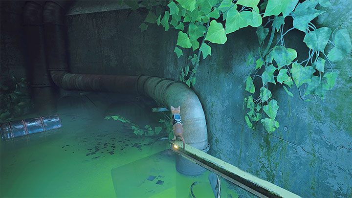 Pościg zakończy wdrapanie się na wyższe półki, które będą niedostępne dla potworów - Stray: Ślepy zaułek (Dead End), rozdział 7- solucja, opis przejścia - Stray - poradnik do gry