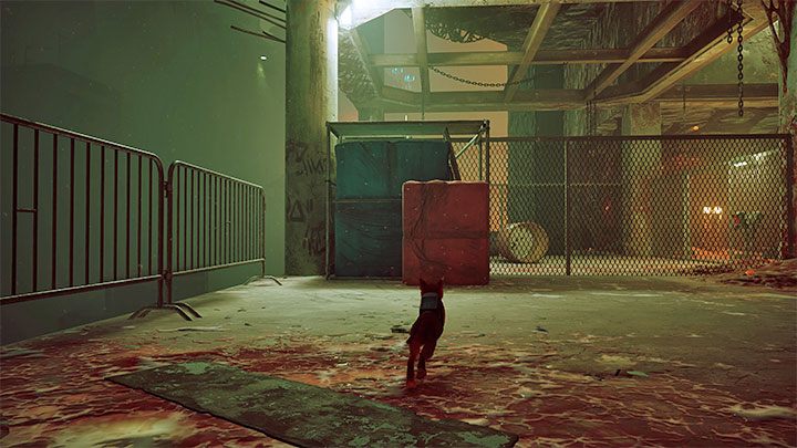 Przedostańcie się na wyższy poziom - Stray: Dachy (Rooftops), rozdział 5 - solucja, opis przejścia - Stray - poradnik do gry