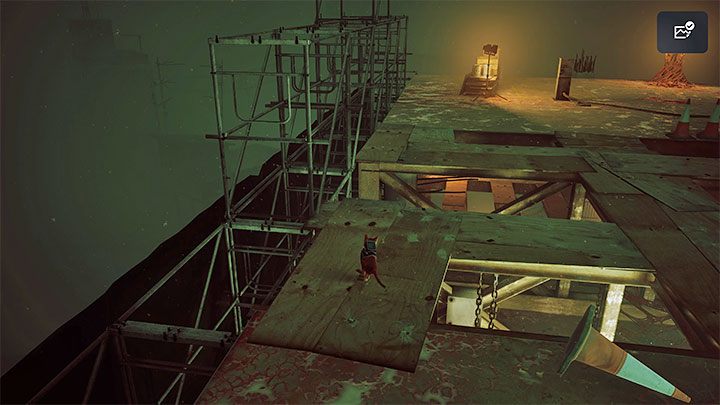 Zacznijcie biegać po obrzeżach obszaru budowy i nie zatrzymujcie się - Stray: Dachy (Rooftops), rozdział 5 - solucja, opis przejścia - Stray - poradnik do gry