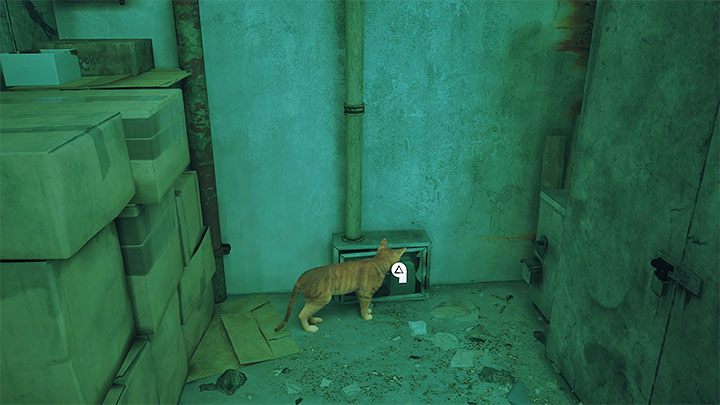 Musicie znaleźć drugą deskę do powalenia, dzięki której przedostaniecie się do dalszej części rusztowania - Stray: Martwe Miasto (Dead City), rozdział 2 - solucja, opis przejścia - Stray - poradnik do gry