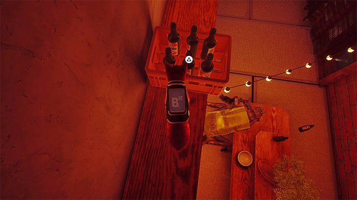 Wskoczcie na najwyższą półkę nad śpiącym robotem - Stray: Śródmiasto (Midtown), rozdział 10 - solucja, opis przejścia - Stray - poradnik do gry