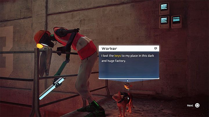 Opis znajdźki: Jedyna okazja do zdobycia tej odznaki pojawia się podczas przeprawy przez fabrykę celem pozyskania baterii - Stray: Odznaki (Badges) - lista wszystkich - Stray - poradnik do gry