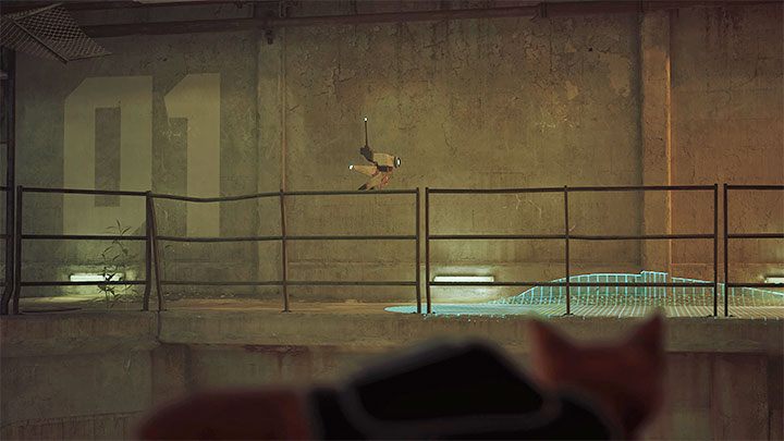 Wartownicy (Sentinels) to wrogie latające drony, które pilnują strefy z zakazem wstępu - Stray: Walka i skradanie się - Zurki (Zurks) i Wartownicy (Sentinels) - Stray - poradnik do gry