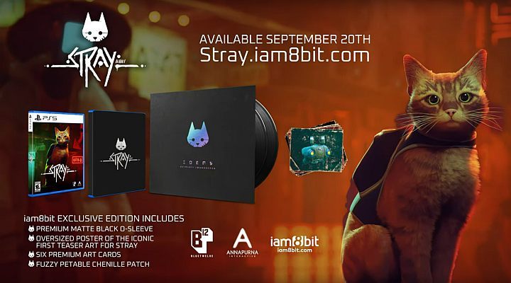 Do Stray dostępne jest kolekcjonerskie wydanie przygotowane we współpracy z firmą iam8bit - Stray: Edycje gry - cyfrowa, pudełkowa, kolekcjonerska - Stray - poradnik do gry
