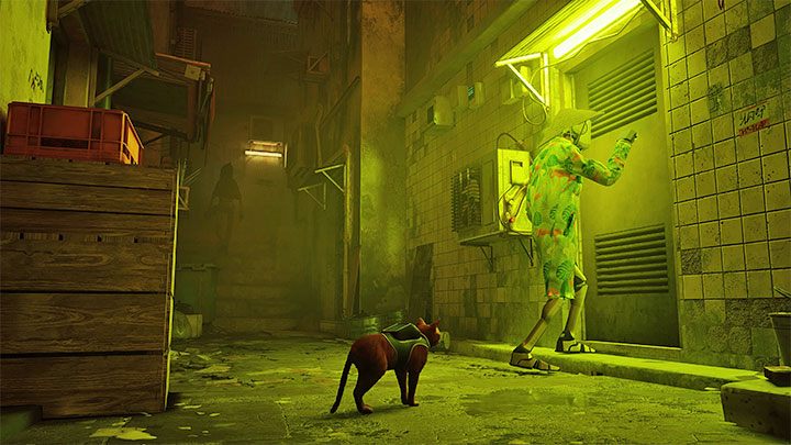 Wyruszcie za Momo do mieszkania Seamusa - Stray: Slumsy - część 2 (The Slums - Part 2), rozdział 6 - solucja, opis przejścia - Stray - poradnik do gry