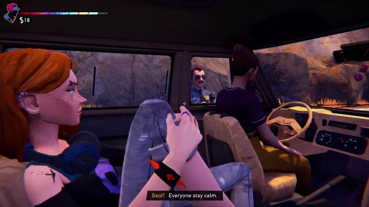 Na wasze nieszczęście natraficie na kontrolę policji - Road 96: Rozdział 2 - solucja, opis przejścia - Road 96 - poradnik do gry