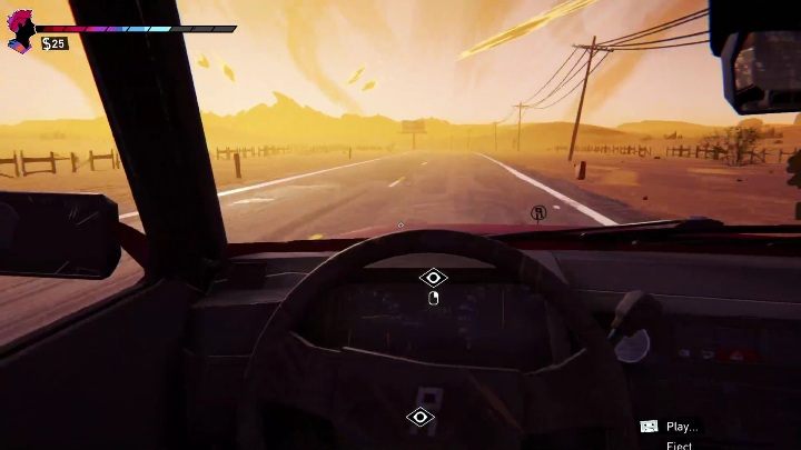 Po wyjściu od kobiety udajcie się do auta, od którego ukradliście kluczyki - Road 96: Rozdział 6 - solucja, opis przejścia - Road 96 - poradnik do gry