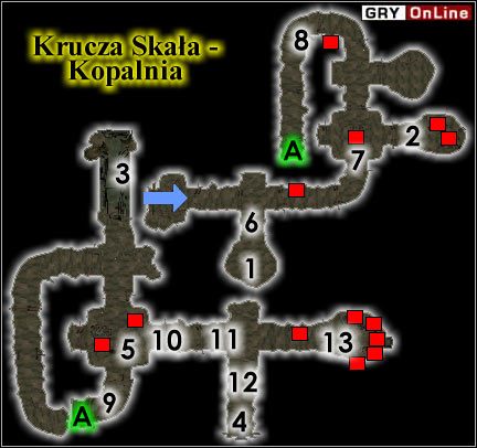 Wejdź więc do kopalni (jest ona w [5]) i spójrz na jej mapę - [Kompania Wschodniocesarska] cz. 7 Falco Galenus | TES III Przepowiednia - The Elder Scrolls III: Przepowiednia - poradnik do gry