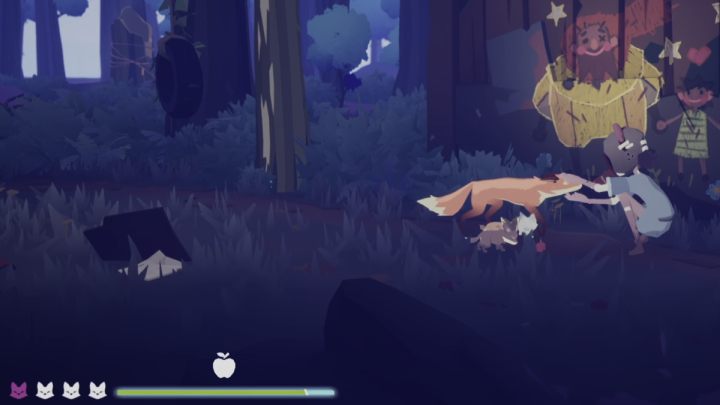 Jabłka znajdziecie na drzewach, wystarczy potrząść pniem, aby owoc spadł na ziemię - Endling: Trofeum Wszystkożercy (Omnivore) - jak zdobyć? - Endling - poradnik do gry