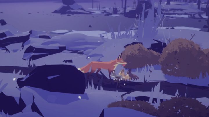 Po 3 dniach młode liski zaczną podążać za swoją mamą podczas nocnych poszukiwań - Endling: Porady na start - lista - Endling - poradnik do gry