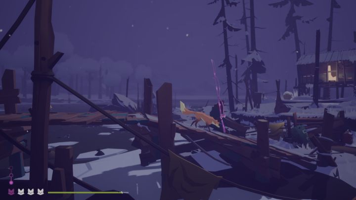 Po wyjściu z nory, podążajcie za tropem porwanego lisa - Endling: Noce 4-6 - solucja, opis przejścia - Endling - poradnik do gry