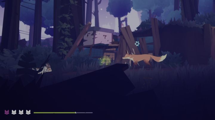 Niedaleko nowej nory znajdziecie puszkę z jedzeniem, do której dostaniecie się dzięki umiejętności przeciskania się (Squeeze through) - Endling: Noce 13-15 - solucja, opis przejścia - Endling - poradnik do gry