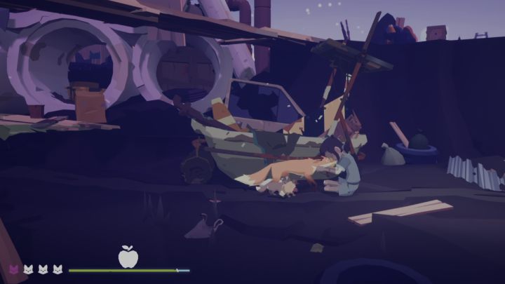 3 nora (lair) znajduje się na nowym terenie - wysypisku śmieci - Endling: Noce 22-23 - solucja, opis przejścia - Endling - poradnik do gry