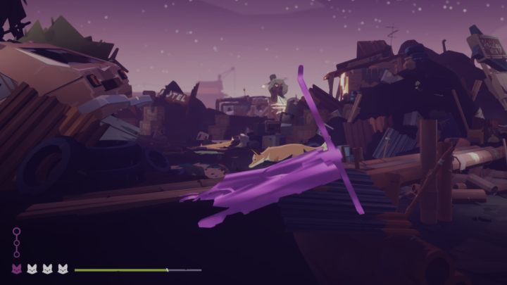 Po wyjściu z nory (lair), podążajcie za tropem zaginionego liska - Endling: Noce 24-25 - solucja, opis przejścia - Endling - poradnik do gry