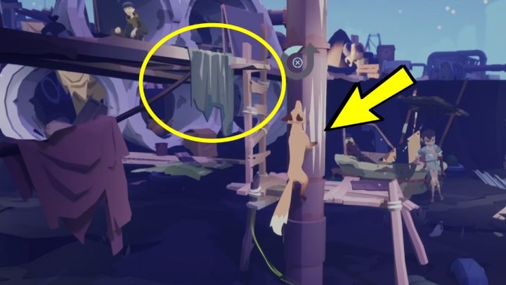 Przejście na inną ścieżkę poznacie po charakterystycznych śladach po pazurach lub postrzępionym materiale - Endling: Eksploracja świata - Endling - poradnik do gry