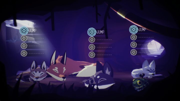Umiejętność skakania zdobędziecie automatycznie po 4 nocy - Endling: Umięjetności młodych lisów - jak odblokować? - Endling - poradnik do gry