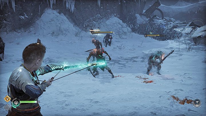 Po raz pierwszy spotkacie przeciwników grając Atreusem - God of War Ragnarok: Starzy znajomi (Old Friends) - solucja, opis przejścia - God of War Ragnarok - poradnik do gry