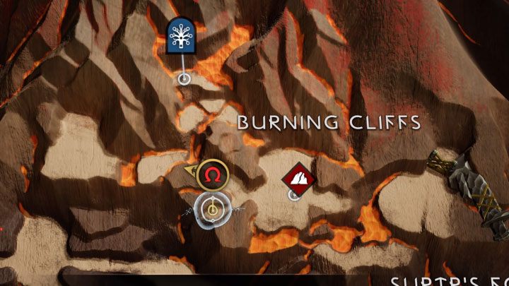 2 - God of War Ragnarok: Płonące klify (Burning Cliffs), Muspelheim - sekrety, znajdźki - God of War Ragnarok - poradnik do gry