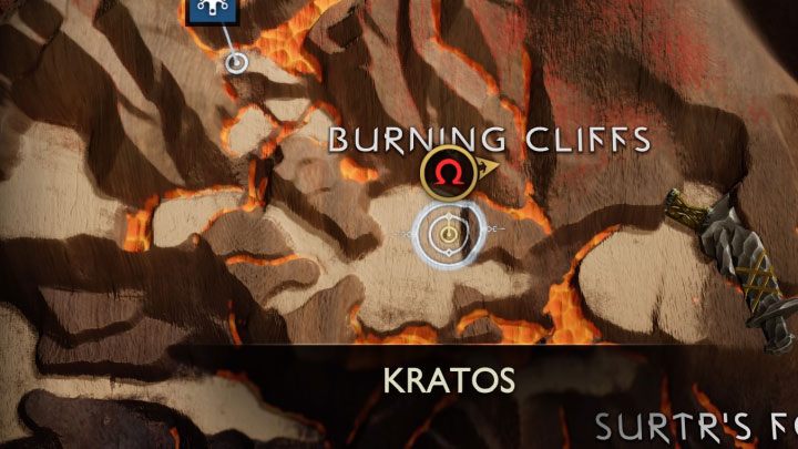 3 - God of War Ragnarok: Płonące klify (Burning Cliffs), Muspelheim - sekrety, znajdźki - God of War Ragnarok - poradnik do gry