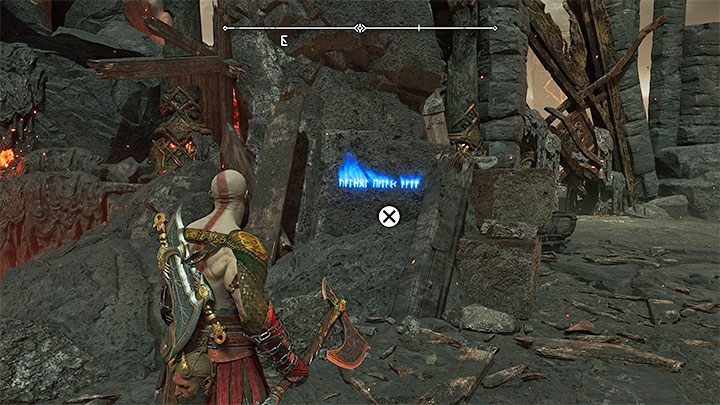 Sekret jest w tej samej lokacji, co opisane powyżej szczątki Asgardu - to południowo-wschodnia część Płonących klifów - God of War Ragnarok: Płonące klify (Burning Cliffs), Muspelheim - sekrety, znajdźki - God of War Ragnarok - poradnik do gry