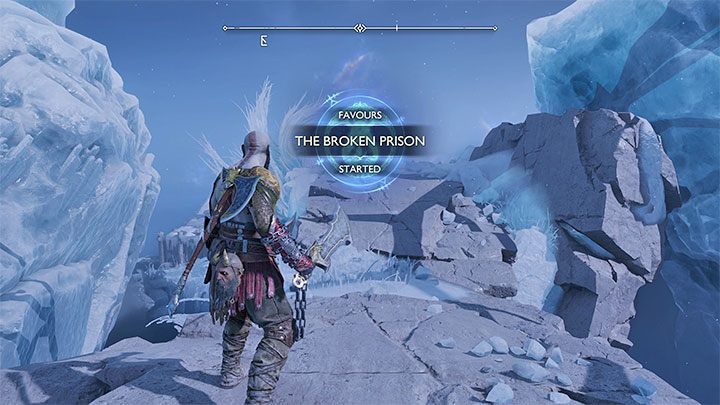 To poboczne zadanie odblokuje się automatycznie w drodze do więzienia i będzie ono dotyczyło wydostania ważnej postaci fabularnej - God of War Ragnarok: Szczątki więzienia Asów (Aesir Prison Wreckage), Niflheim - sekrety, znajdźki - God of War Ragnarok - poradnik do gry