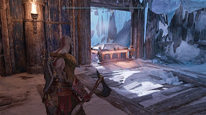 Skrzynia z runami jest na jednym z dolnych poziomów więzienia - God of War Ragnarok: Szczątki więzienia Asów (Aesir Prison Wreckage), Niflheim - sekrety, znajdźki - God of War Ragnarok - poradnik do gry