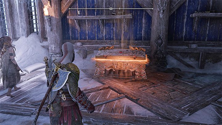 Powinniście znaleźć się obok legendarnej skrzyni - God of War Ragnarok: Szczątki więzienia Asów (Aesir Prison Wreckage), Niflheim - sekrety, znajdźki - God of War Ragnarok - poradnik do gry