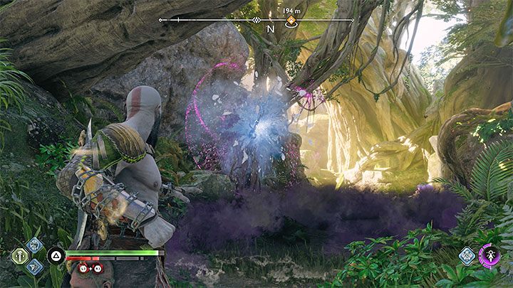 Musicie teraz wyruszyć na północ w stronę Opuszczonej wioski - God of War Ragnarok: Stworzenia z przepowiedni (Creatures of Prophecy) - solucja, opis przejścia - God of War Ragnarok - poradnik do gry