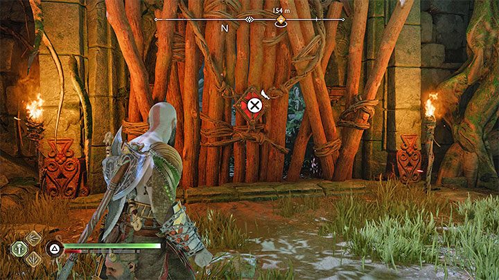 Musicie dotrzeć na północny-zachód od miejsca stoczenia walki z Hajmdalem - God of War Ragnarok: Stworzenia z przepowiedni (Creatures of Prophecy) - solucja, opis przejścia - God of War Ragnarok - poradnik do gry