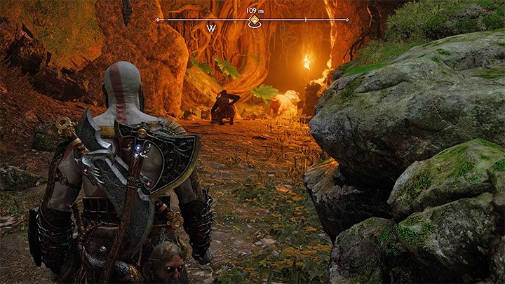 Ponownie wybierzcie zachodnie wyjście z obozu - God of War Ragnarok: Stworzenia z przepowiedni (Creatures of Prophecy) - solucja, opis przejścia - God of War Ragnarok - poradnik do gry