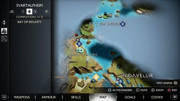 Mapa w grze God of War Ragnarok wygląda bardzo podobnie do tej, którą możecie pamiętać z gry God of War z 2018 roku - God of War Ragnarok: Eksploracja - God of War Ragnarok - poradnik do gry