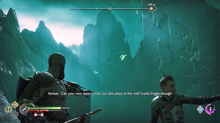 Kruk Odyna lata nad ścieżką na południowy-wschód od mistycznej bramy Helgrind - God of War Ragnarok: Helgrind, Helheim - sekrety, znajdźki - God of War Ragnarok - poradnik do gry