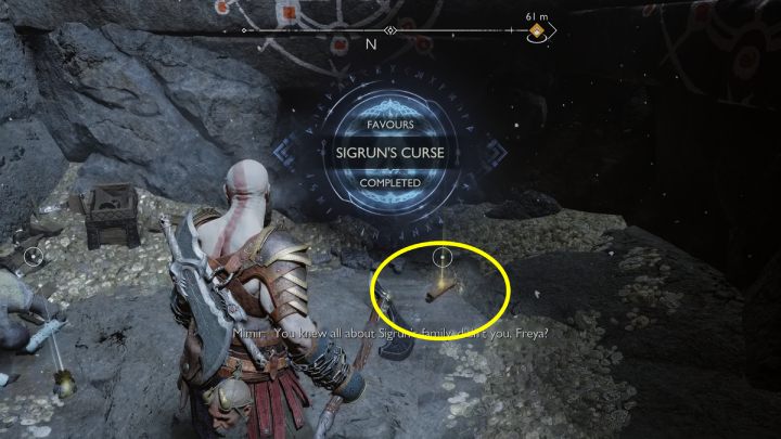 W komnacie, w której skończycie przysługę ukrywa się następna znajdźka - God of War Ragnarok: Skarbiec (The Lost Treasury), Midgard - sekrety, znajdźki - God of War Ragnarok - poradnik do gry