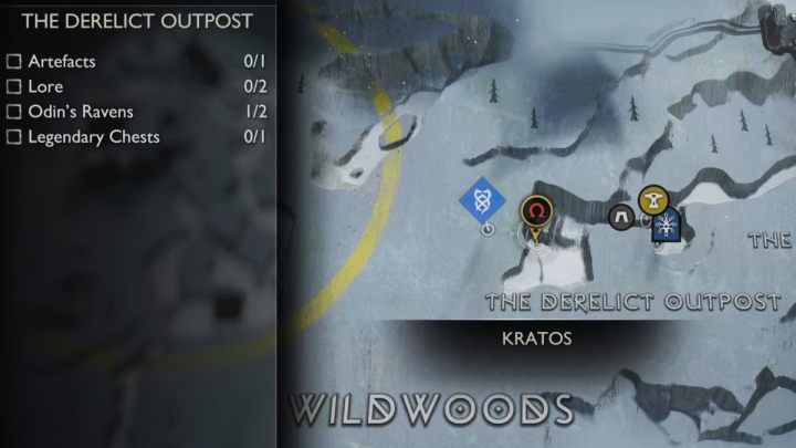 3 - God of War Ragnarok: Opuszczony Posterunek (The Derelict Outpost), Midgard - sekrety, znajdźki - God of War Ragnarok - poradnik do gry