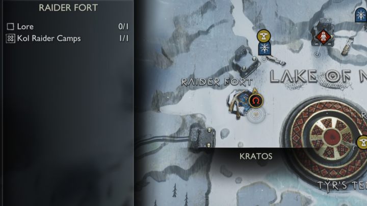 1 - God of War Ragnarok: Fort Łupieżców (Rider Fort), Midgard - sekrety, znajdźki - God of War Ragnarok - poradnik do gry