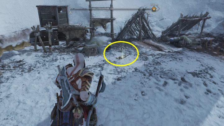 Mapa skarbów będzie leżała obok namiotów - God of War Ragnarok: Fort Łupieżców (Rider Fort), Midgard - sekrety, znajdźki - God of War Ragnarok - poradnik do gry