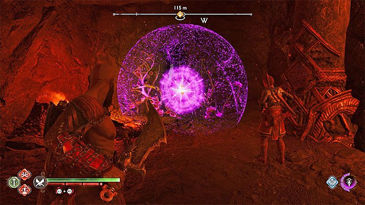 Zadanie to rozpocznie się po tym jak Kratos dotrze do Muspelheimu i rozpoczniecie w regionie Płonące Klify (Burning Cliffs) - God of War Ragnarok: Przywołanie (The Summoning) - solucja, opis przejścia - God of War Ragnarok - poradnik do gry