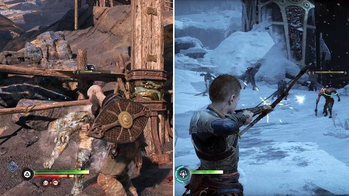 W grze God of War Ragnarok można wcielić się w dwóch bohaterów, których możecie znać z poprzedniej części cyklu, czyli z gry God of War z 2018 roku - Kratosa i Atreusa - God of War Ragnarok: Grywalne postacie i towarzysze - God of War Ragnarok - poradnik do gry