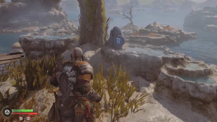 Gdy odnajdziecie pieczęć, uderzcie kamień toporem, Ostrzami Chaosu, tarczą lub nawet własną ręką - God of War Ragnarok: Jak otwierać skrzynie Norn? - God of War Ragnarok - poradnik do gry