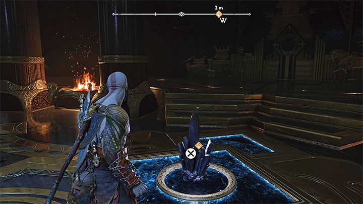 Wejdźcie do świątyni Tyra - macie tu ostatnią okazję w tym queście do skorzystania ze sklepu krasnoludów - God of War Ragnarok: Wojujące światy (The Realms at War) - solucja, opis przejścia - God of War Ragnarok - poradnik do gry
