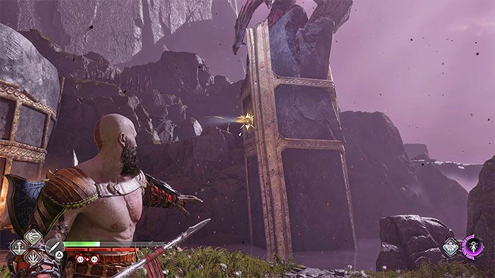 Nad areną walk pojawi się smok - God of War Ragnarok: Wojujące światy (The Realms at War) - solucja, opis przejścia - God of War Ragnarok - poradnik do gry