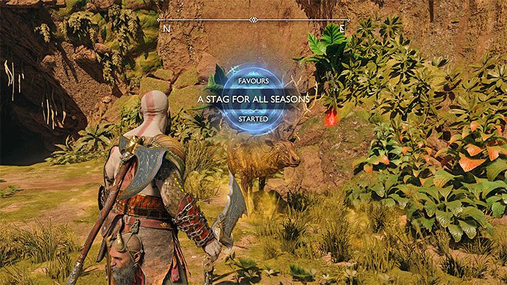 Zadanie to możecie rozpocząć w Vanaheim odnajdując pierwszego jelenia spośród 4 możliwych - ich lokalizacje opisaliśmy w dalszej części strony - God of War Ragnarok: Jelenie Pór Roku (A Stag for All Seasons) - solucja, opis przejścia - God of War Ragnarok - poradnik do gry