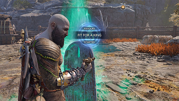 Zadanie to pojawi się w Waszym dzienniku po odnalezieniu pierwszego nagrobka berserka - może to być dowolny z wymienionych poniżej - God of War Ragnarok: Godne króla (Fit for a King) - solucja, opis przejścia - God of War Ragnarok - poradnik do gry