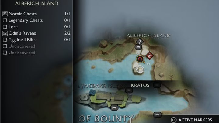 6 - God of War Ragnarok: Wyspa Alberyka (Alberich Island), Svartalfheim - sekrety, znajdźki - God of War Ragnarok - poradnik do gry