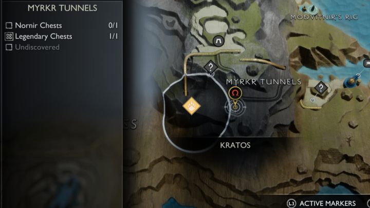 2 - God of War Ragnarok: Tunele Myrkr (Myrkr Tunnels), Svartalfheim - serkrety, znajdźki - God of War Ragnarok - poradnik do gry