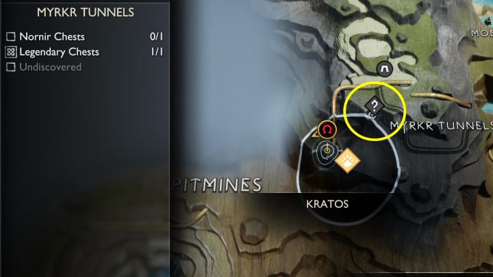 4 - God of War Ragnarok: Tunele Myrkr (Myrkr Tunnels), Svartalfheim - serkrety, znajdźki - God of War Ragnarok - poradnik do gry