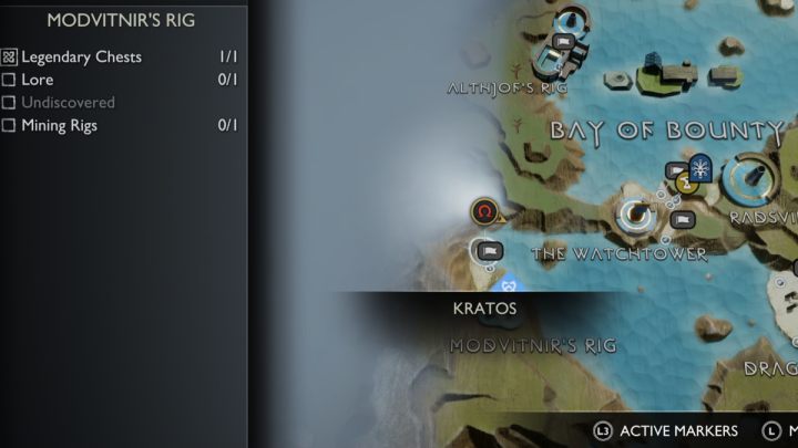 1 - God of War Ragnarok: Platforma Modvitnira (Modvitnirs Rig), Svartalfheim - sekrety, znajdźki - God of War Ragnarok - poradnik do gry